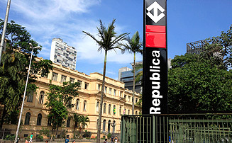 Estação República do Metrô – Linha 4 - Amarela - Metrô São Paulo