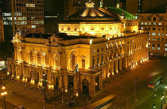 Theatro Municipal de São Paulo no Centro