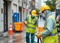 900 garis atuam diariamente para manter o centro mais limpo