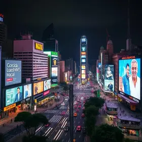 A Times Square de São Paulo