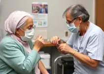 teste de vacina da gripe para idosos