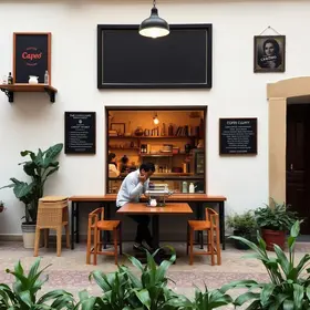Café e cultura no Capô