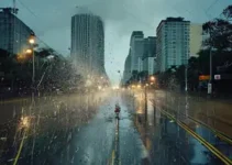 estado de atenção para alagamentos