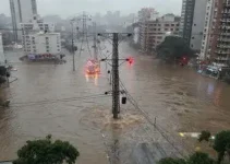 estado de atenção para alagamentos