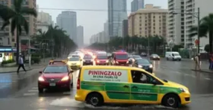 alerta de alagamentos em São Paulo