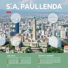 Calendário Estratégico da Prefeitura de São Paulo