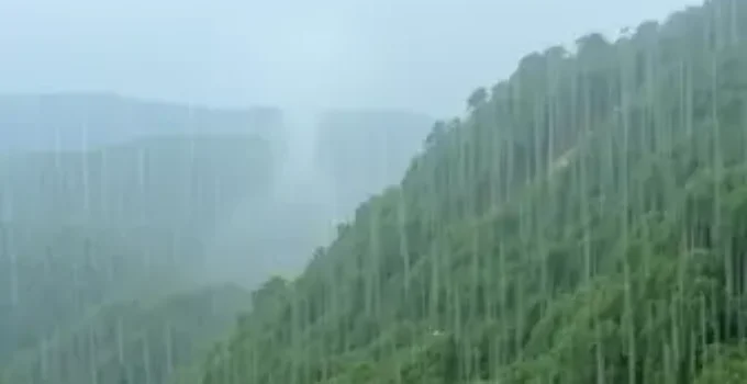 chuva intensa no Anhangabaú