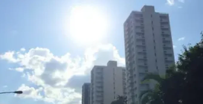 calor forte em São Paulo e no Centro-Oeste