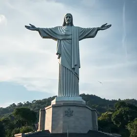 imagem gigante de Cristo