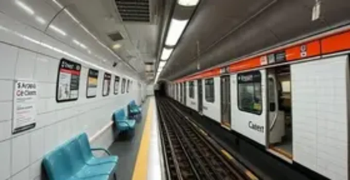 metrô em São Paulo