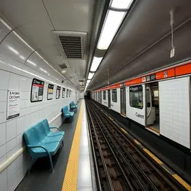metrô em São Paulo
