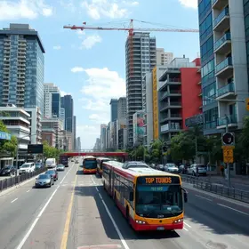 obras desviam sete linhas de ônibus no centro de São Paulo