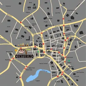 Mapa de Bares do Centro