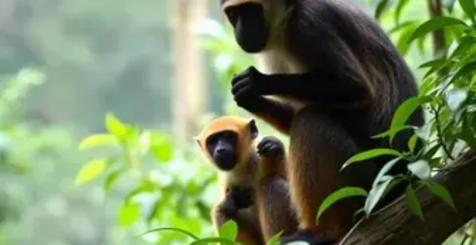 seis primatas ameaçados de extinção