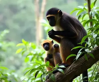 seis primatas ameaçados de extinção