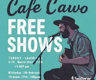 shows gratuitos no Café Capô