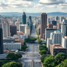 três avenidas em São Paulo