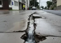 vazamento de água