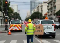 vazamento de gás